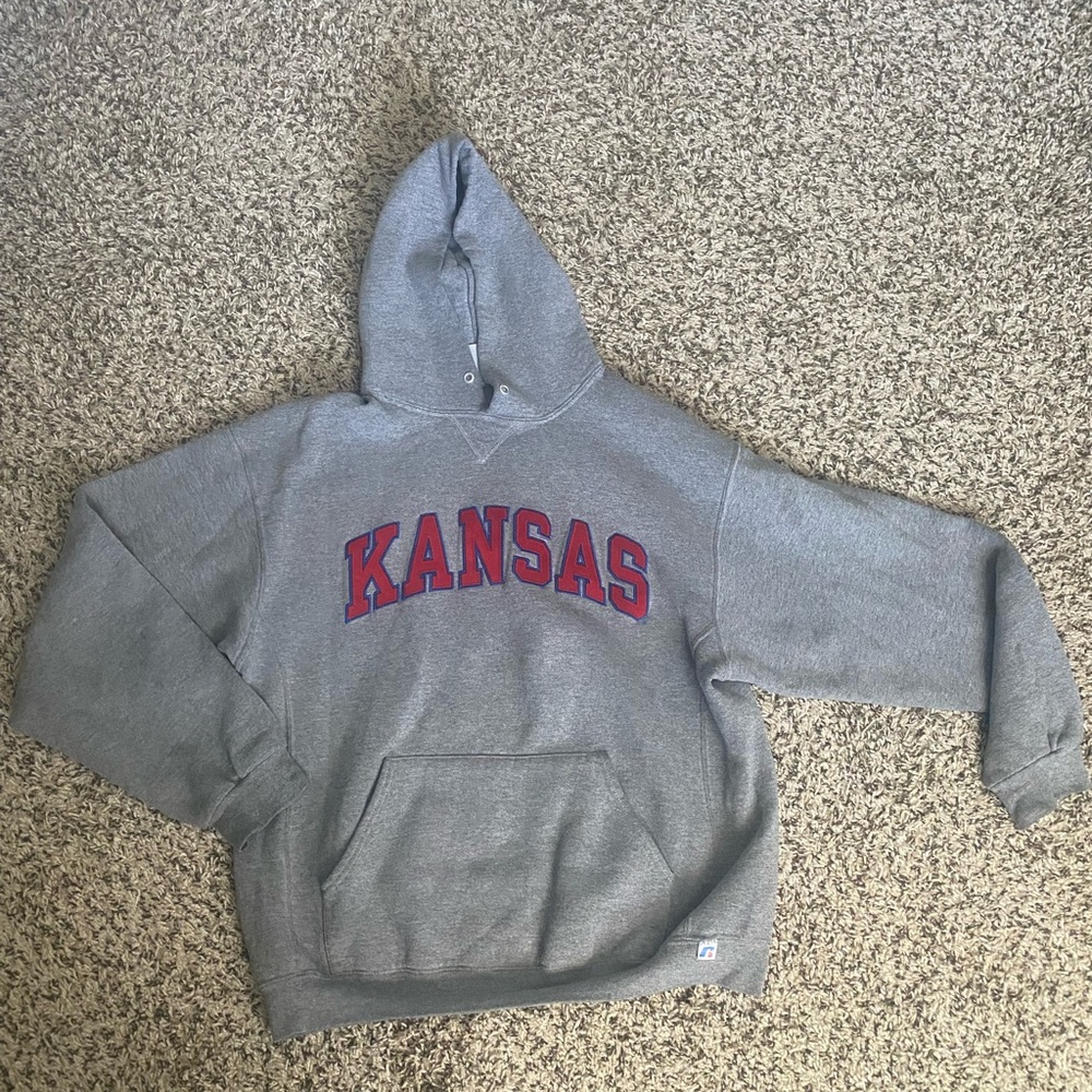 Gray Kansas Hoodie